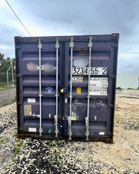 Contentor Marítimo 6 metros (20 pés)