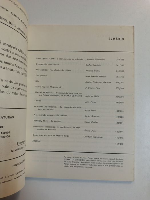 Revista Vértice n° 410 - 411