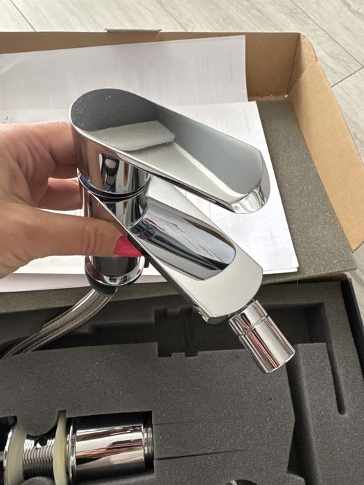 Bidetka srebrna graff phase bateria