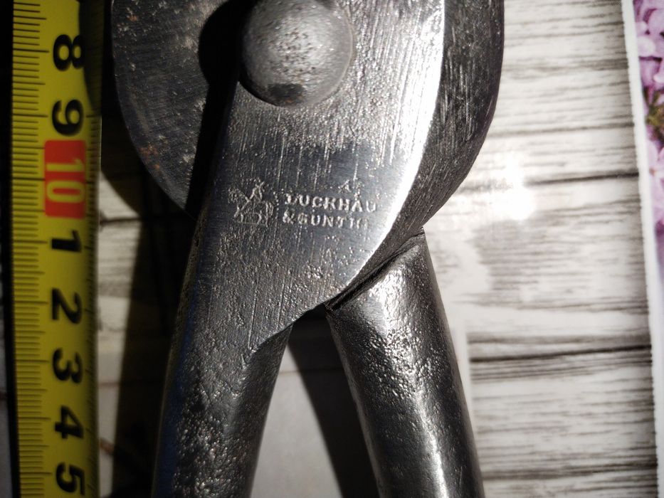 Колекционные Ножницы по металлу Luckhaus & Gunther винтаж, раритет