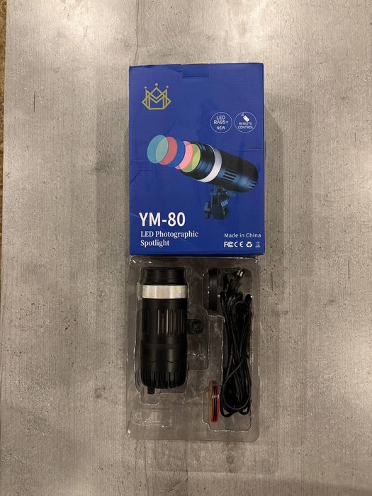 Світлодіодний прожектор для фото-відео зйомок RGB YM-80