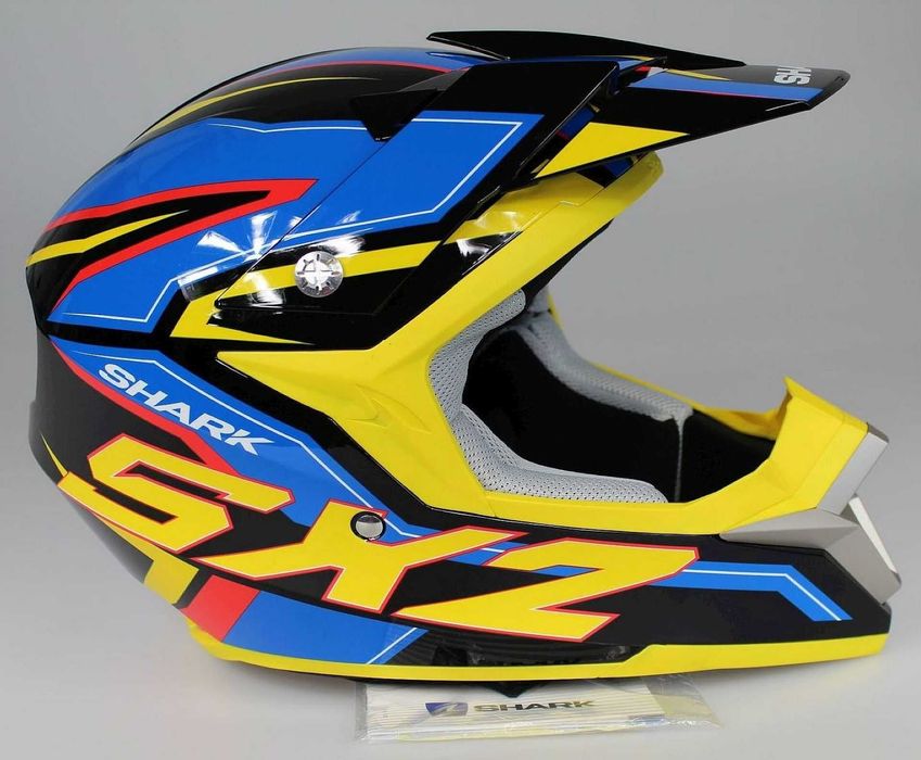 NOWY SHARK SX-2 Kask Motocyklowy Quad Cross Enduro r. L 59-60 cm