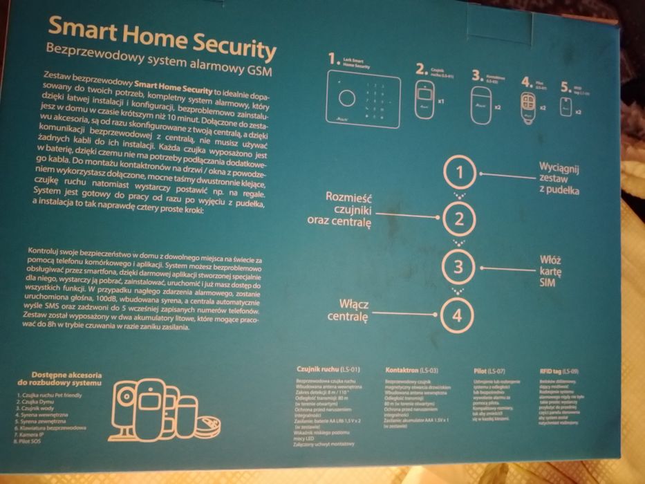 Sprzedam alarm bezprzewodowy