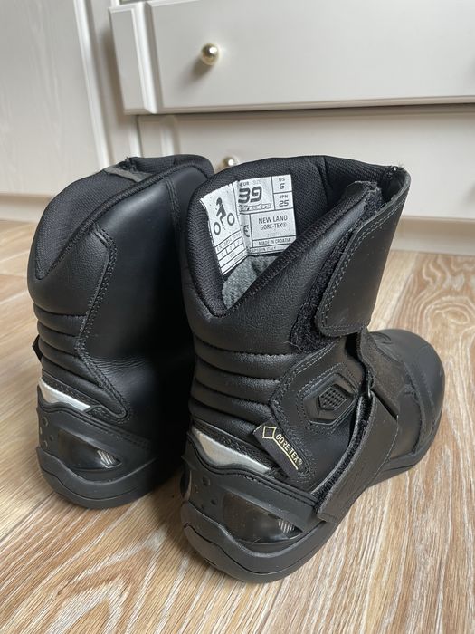 Alpinestars New Land  на Goretex! Топові жіночі мотоботи як Нові! 39