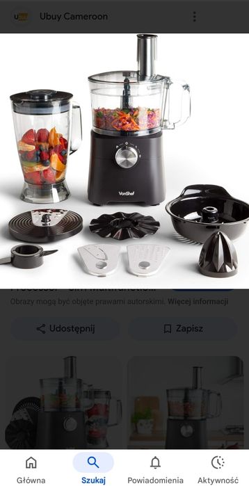 Food Processor Vonshef