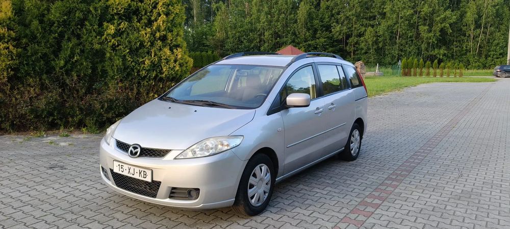 Mazda 5 Oryginalny przebieg-bezwypadkowy- oryginalny lakier-klima