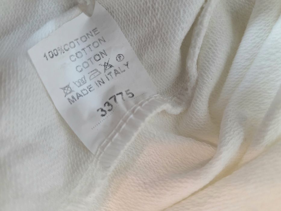 Biała Bluza Włoska Kaptur More Professional M-XL