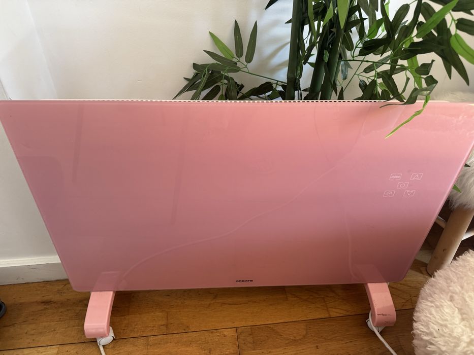 Aquecedor rosa CREATE novo
