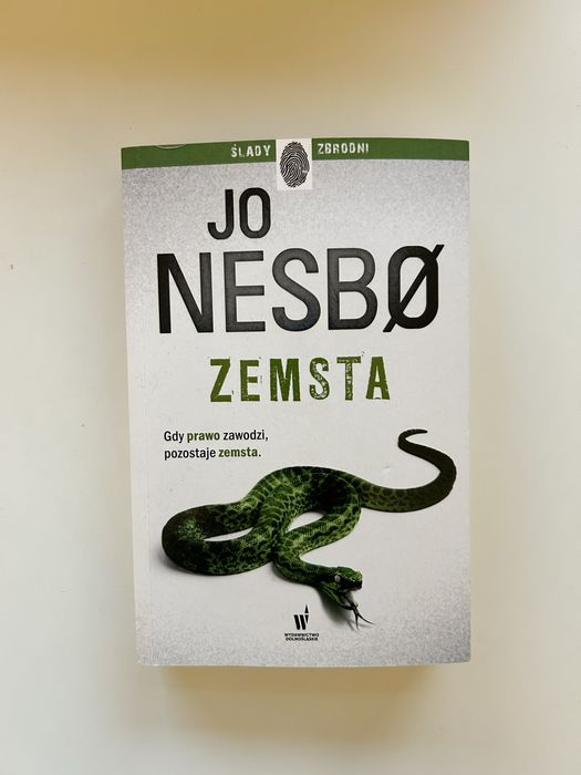 Książka Jo Nesbø Nesbo stan bardzo dobry seria ślady zbrodni thriller