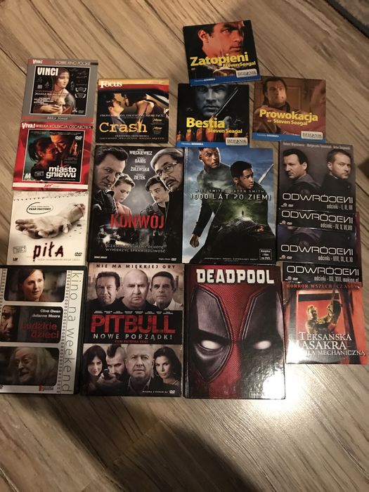 Filmy dvd zestaw