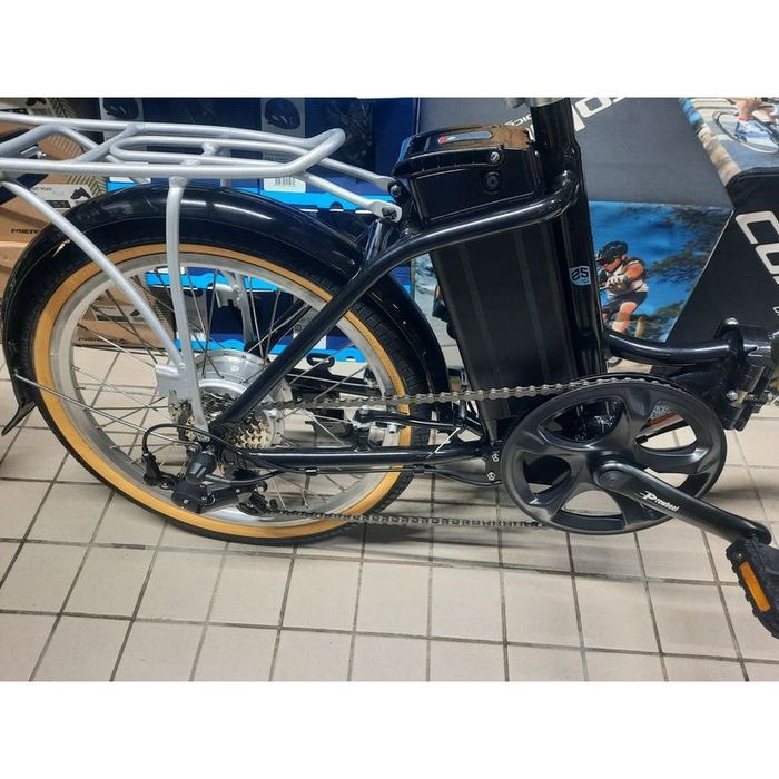 Bicicleta coluer eletrica dobravel roda 20