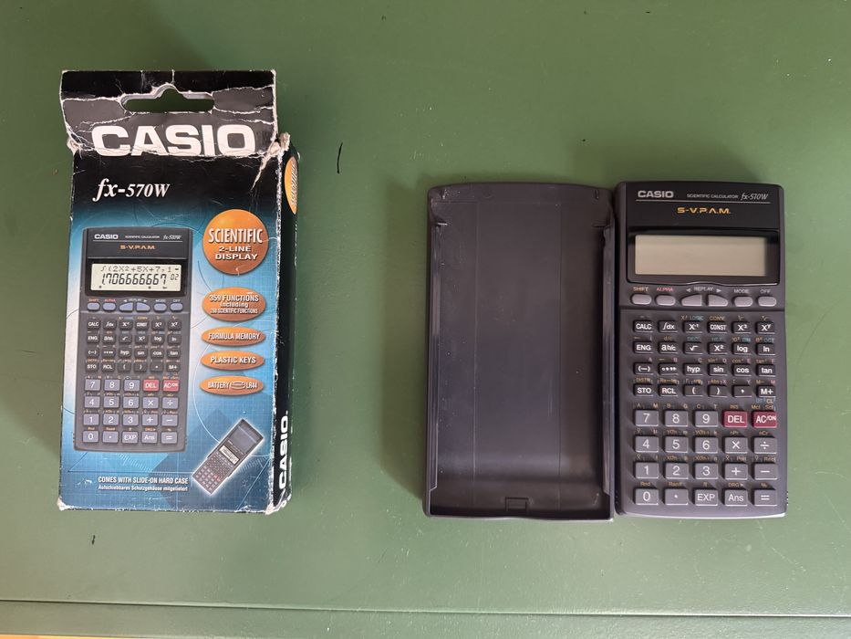 Calculadora cientifica fx570W