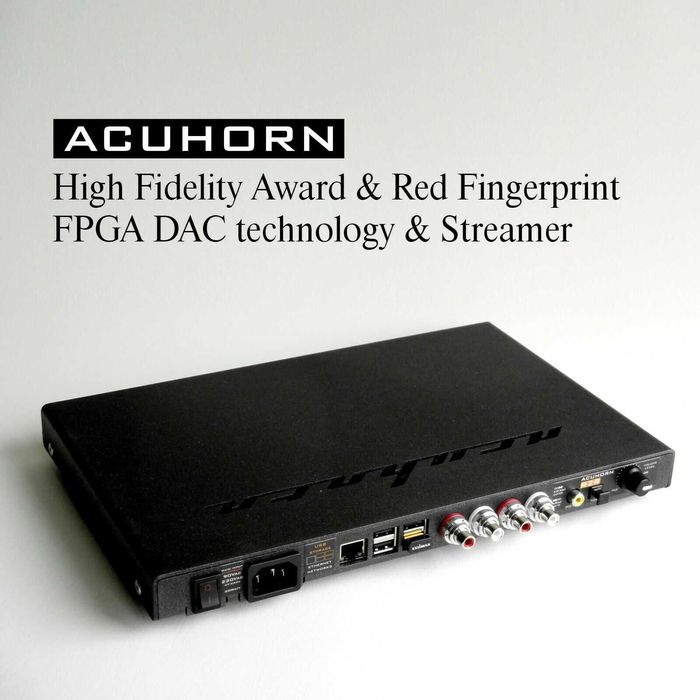 Acuhorn R2R DAC High End wejście SPDIF oraz Streamer i Serwer muzyczny