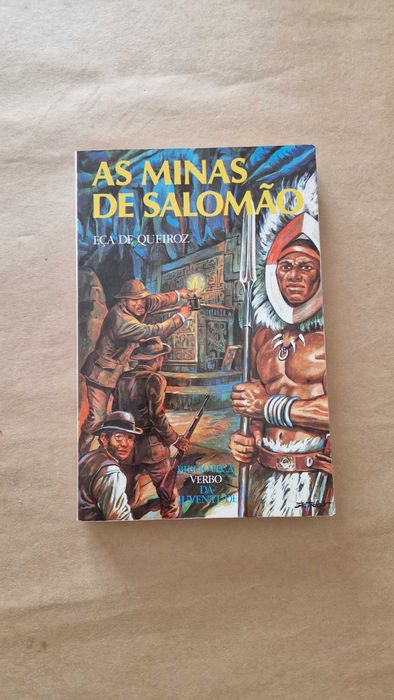 Livro "As minas de Salomão" de Eça de Queiroz