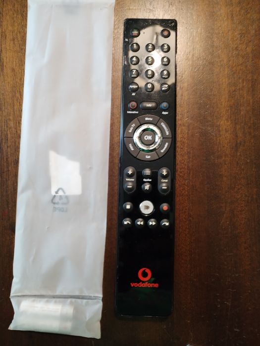 Comando de TV da Vodafone.