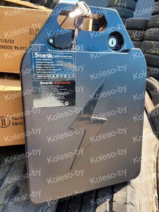 Літієвий акумулятор Smarda 2025 р. 60V 20Ah ( реаль