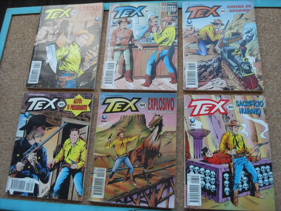 Revistas  Banda Desenhada Tex anos 90