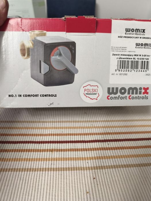 Zawór mieszający MIX M 3-25 kv z siłownikiem SL 10-230/120