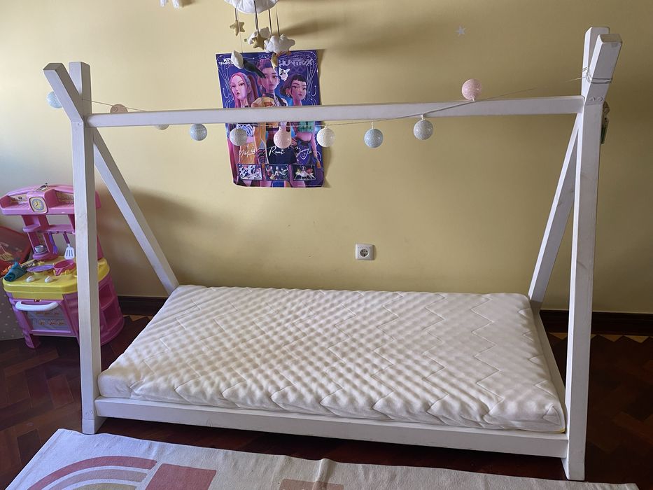 Cama teepee para crianças