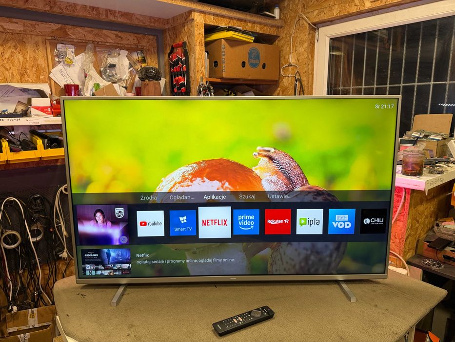 Telewizor TV Smart Philips 50PUS7855 Led 4K HDR AmbiLight DVBT2 Hevc