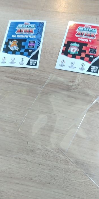 Zestaw match attax karty