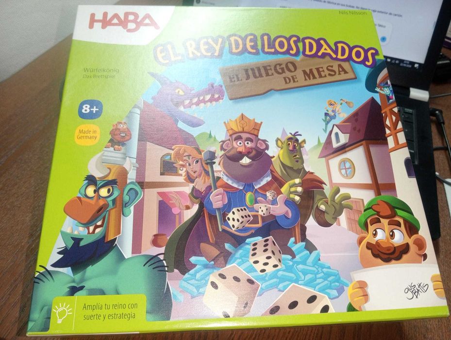 Jogo de Tabuleiro O Rei dos Dados HABA