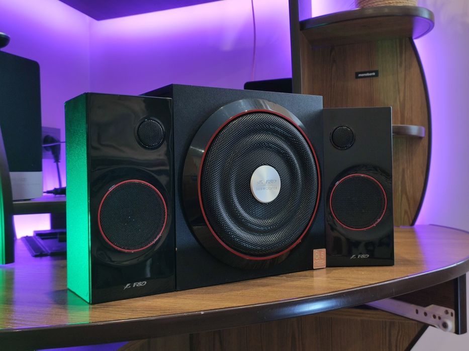 Акустична система 2.1 F&D A333u мультимедіа сабуфер аудіо колонки