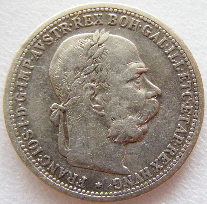 Monety srebrne Austro-Węgry bardzo rzadkie 1896, 1905 ,1893,1908 r.