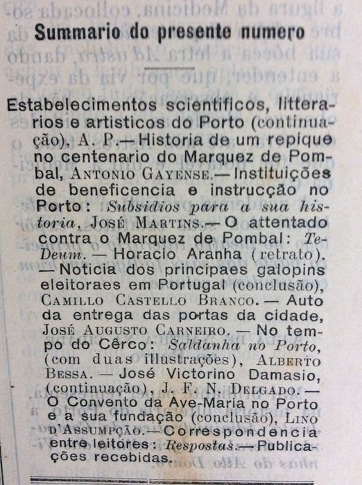 Um pouco da história do Porto e arredores, 1910. Excel. preço.