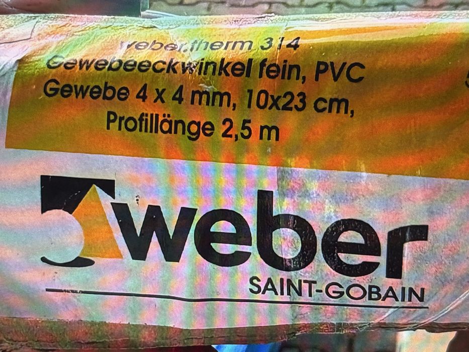 Naroznik elewacyjny Weber