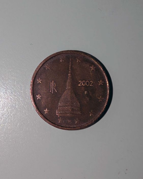 Moeda de colecção - 2 cêntimos 2002