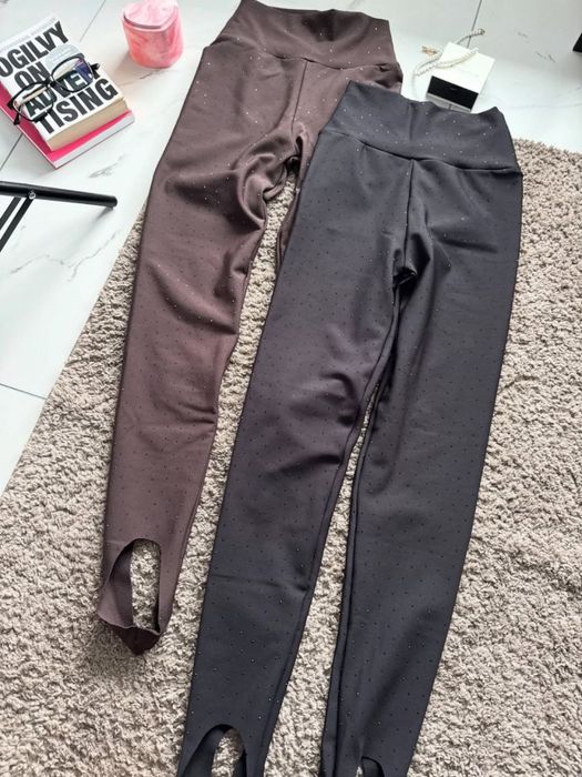 Лосіни жіночі зі стразами та штрипками