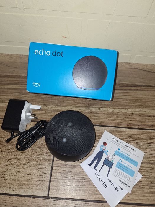 Розумна колонка Amazon Echo Dot 5th Generation (5 покоління) Black / Чорна