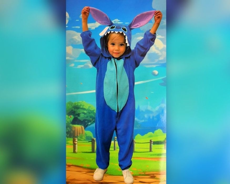 Strój Stich kostium przebranie na bal 110-120