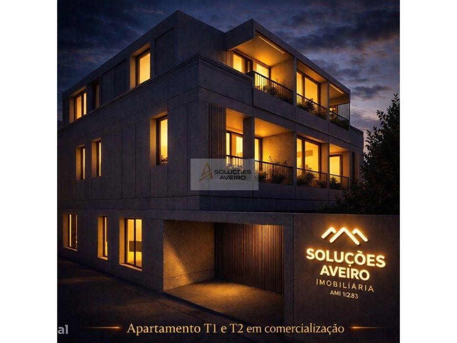 Apartamento T1 Novo | Centro de Aveiro