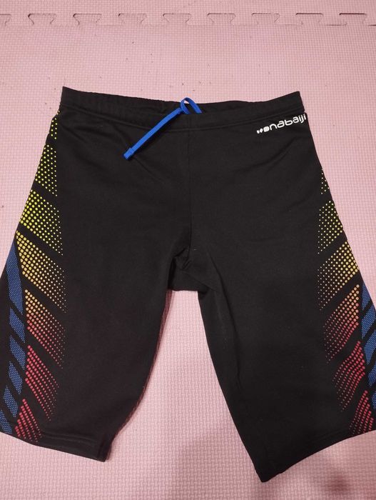 Spodenki kąpielowe szorty, chłopięce 146/152 nabaiji