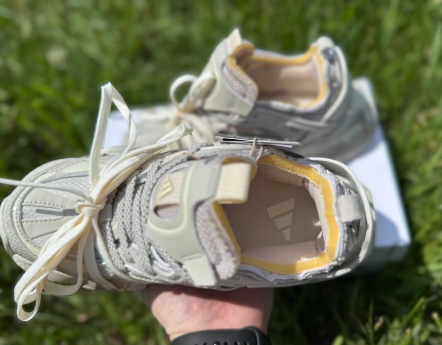 ‼️Останній 37/40 Розмір‼️Кроссовки Adidas Vento XLG Runner Deluxe Beige Grey/Кросівки Жіночі Венто