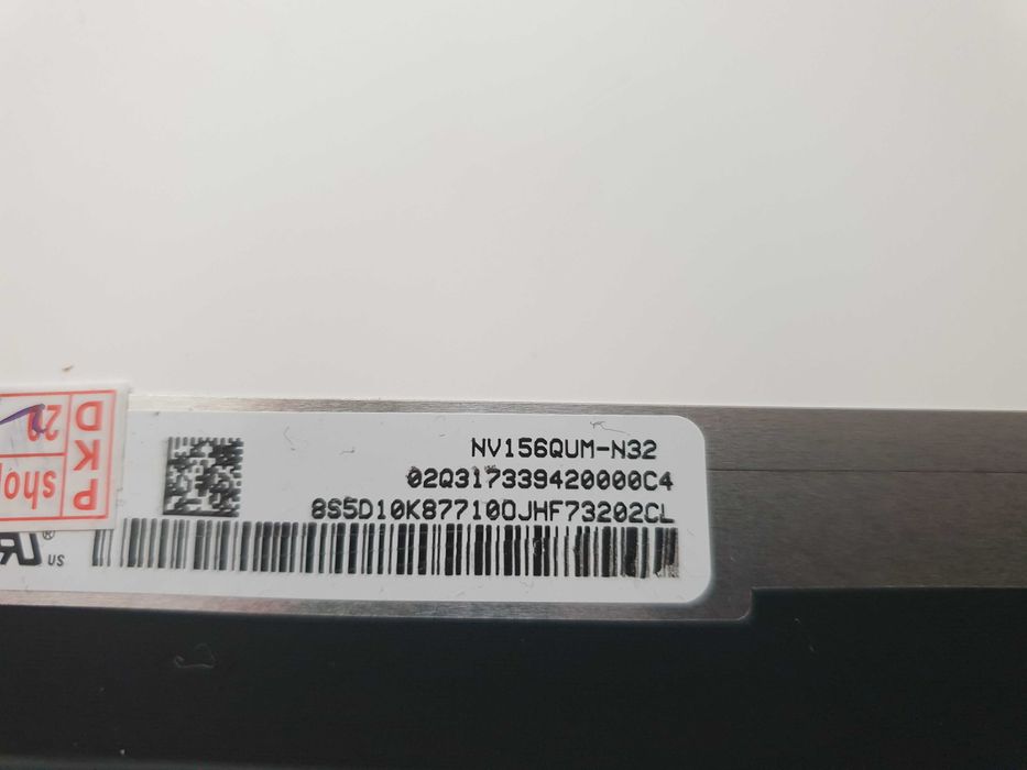 Matryca 4K do Lenovo P52 NV156QUM