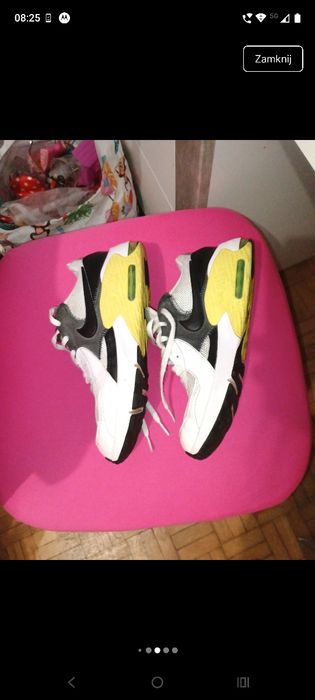 Buty Nike Air Max Excee White Black Neon Unisex
