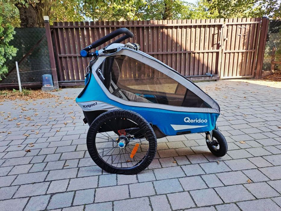 Qeridoo kidgoo 1 , przyczepka rowerowa , jak nowa