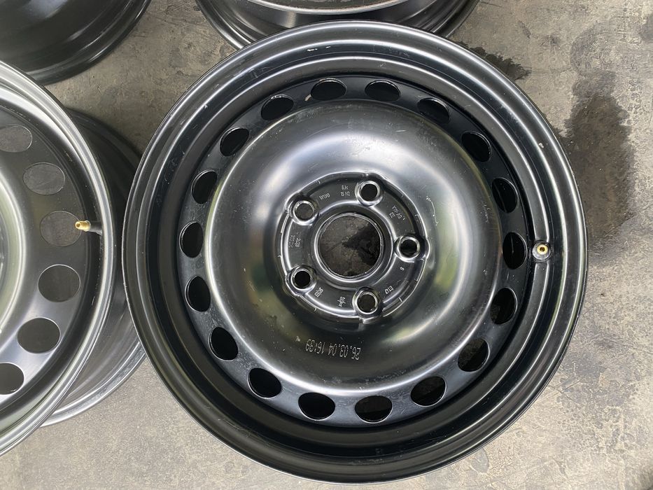 Диски VW AG R15 5-112 6.0J ET47 DIA57.1мм.