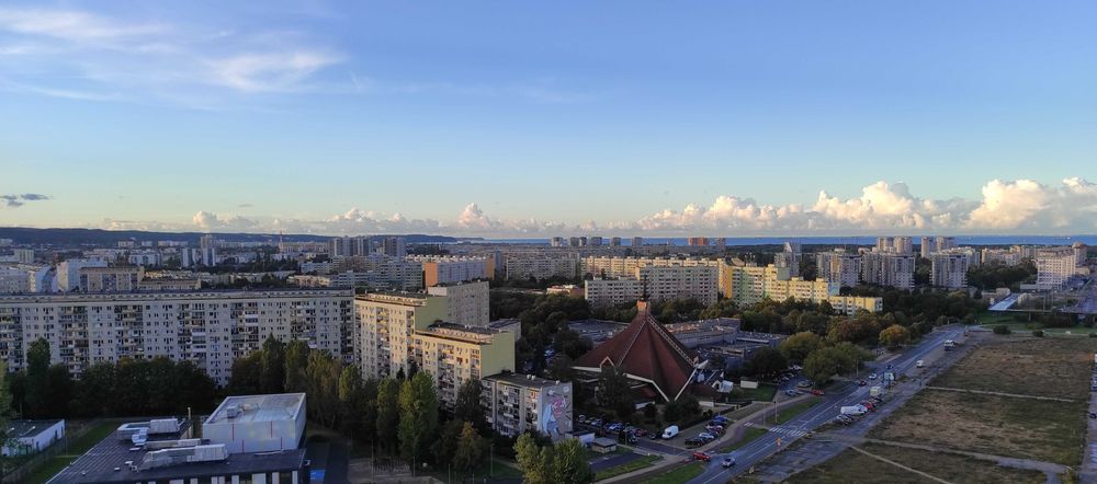 Apartament Impresja na 17 piętrze widok na morze Gdańsk Zaspa noclegi