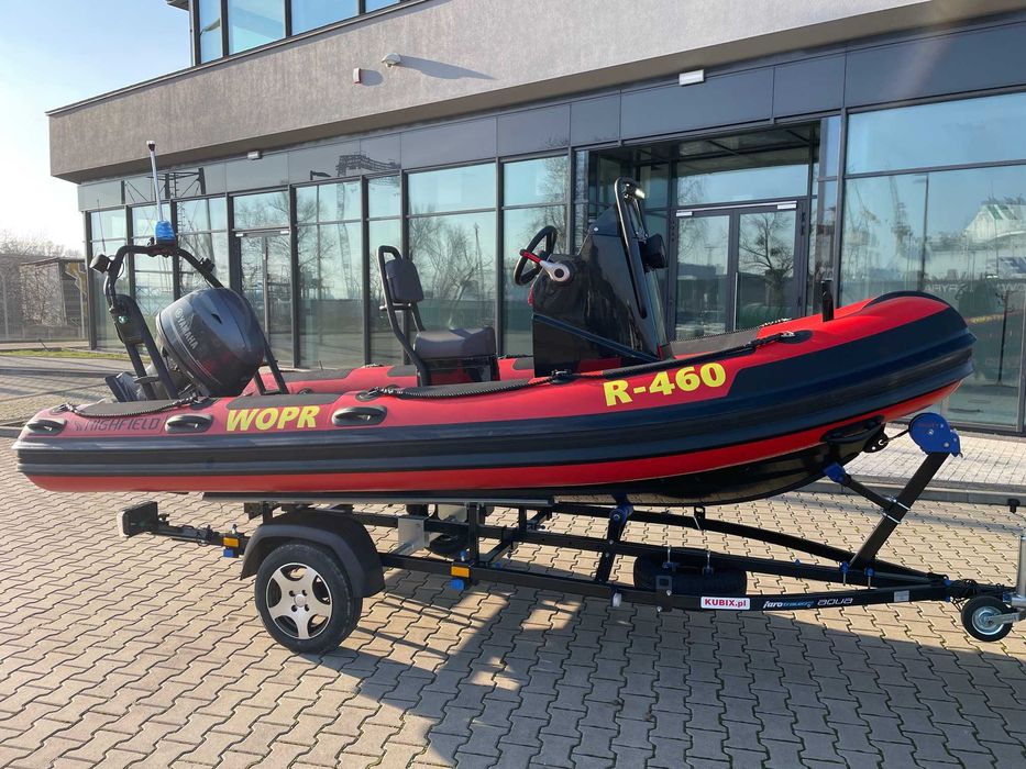 RIB Highfield Patrol 460 - łódź motorowa trenerska, klubowa, ratownicza, robocza