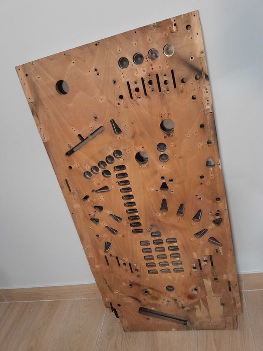 Playfield máquina Pinball / Flippers para decoração - MOTAS