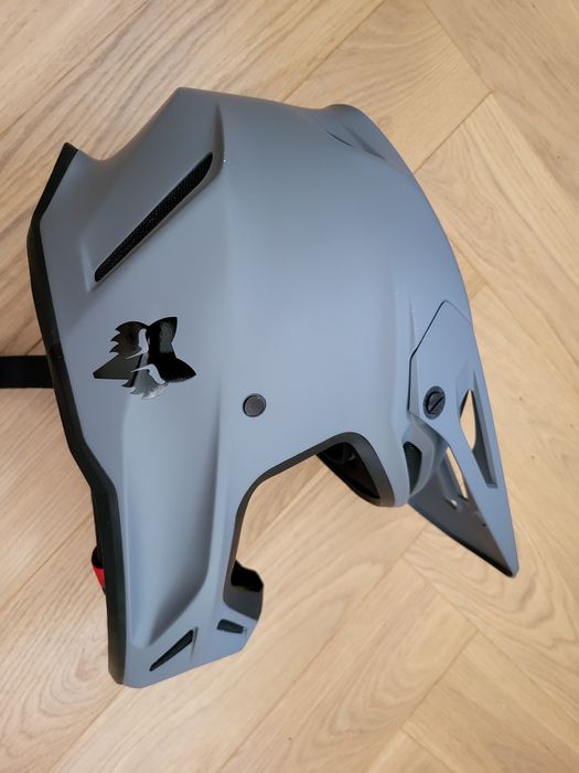 Kask Fox V3 Solid Graphite Matt rozm. M DH enduro cross