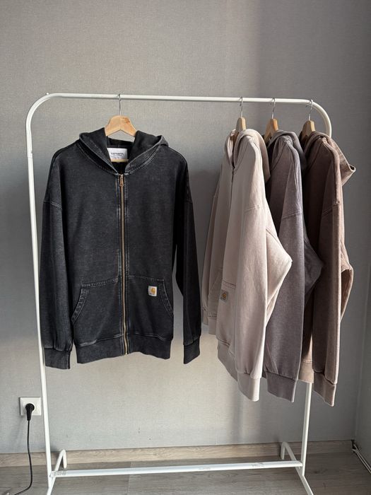 Зип худи Carhartt WIP 2025 Garment Dyed