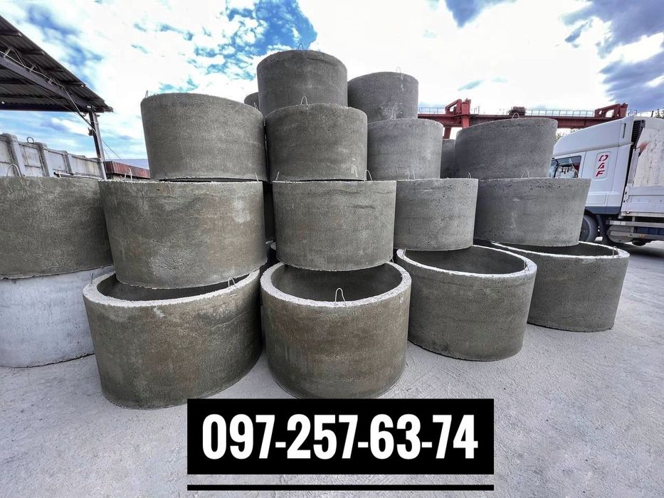 Бетонні кільця для каналізації ціна