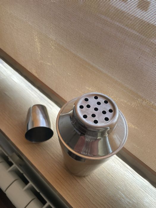 Shaker de Cocktail em Aço Inox - Como Nova