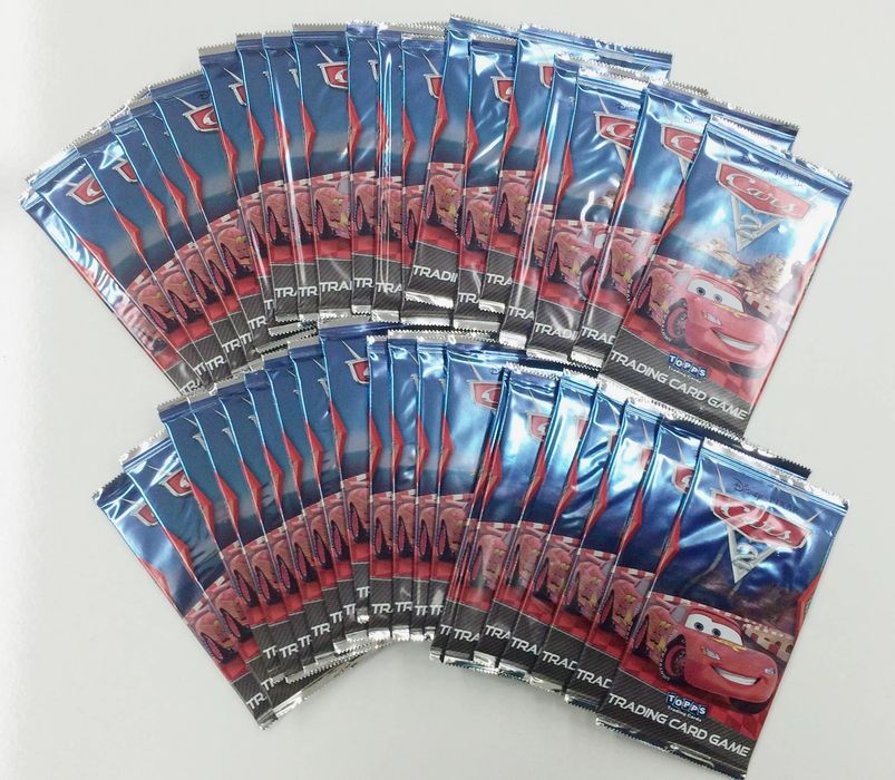 Нові бустери, карточки "Тачки 2" Topps. 2011р.