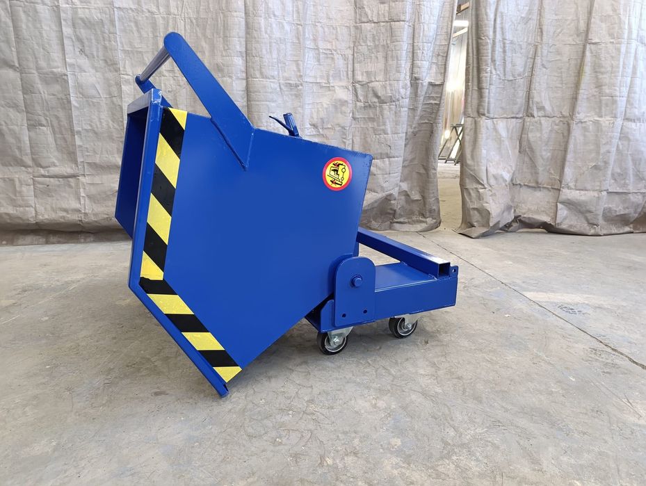 Kontener / Kontener na wióry metalowe / Kontener samowładvwczy 250L